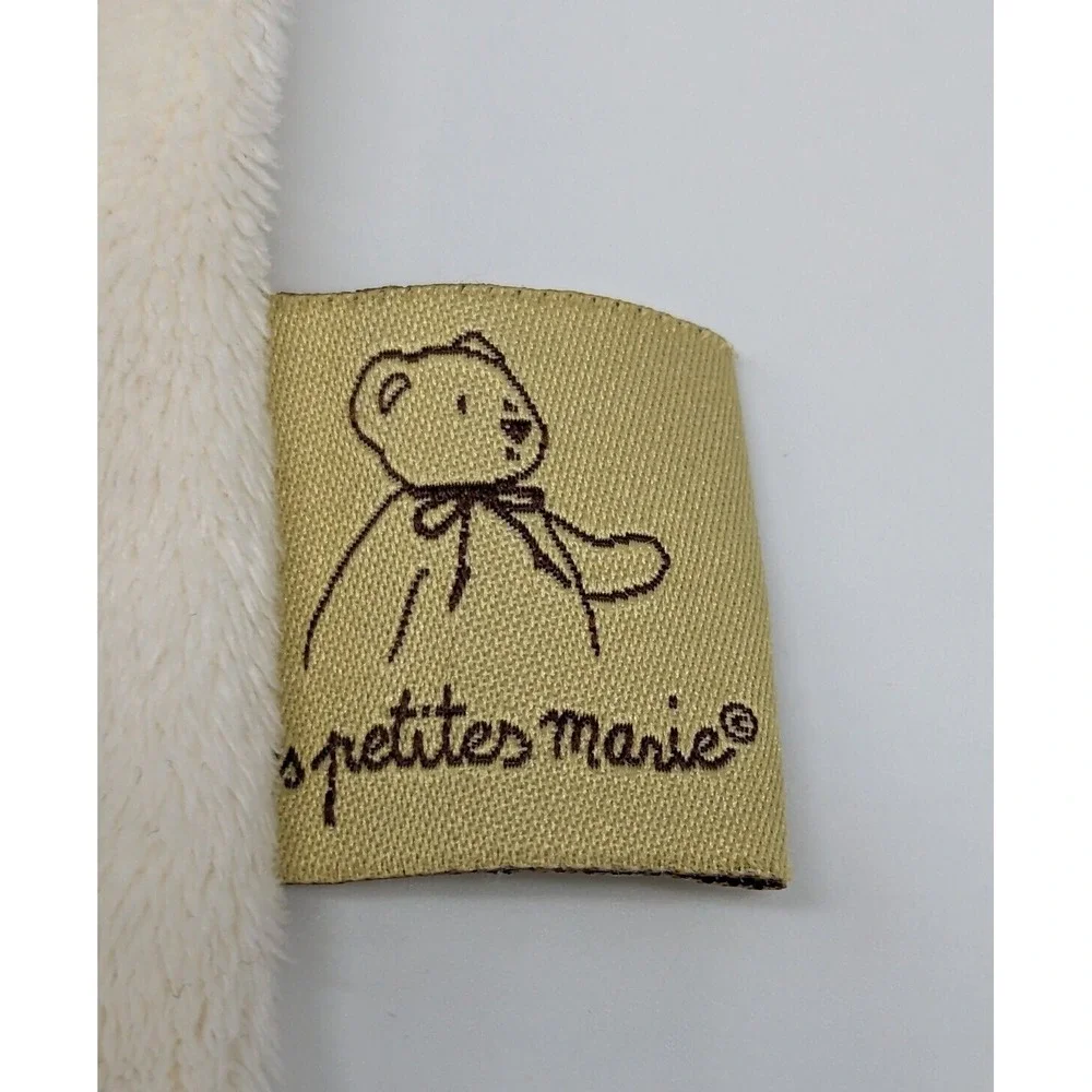 Les‎ Petites Marie Reynaud Lovey Bunny Baby Security Blanket Plush Knotted Nubby
